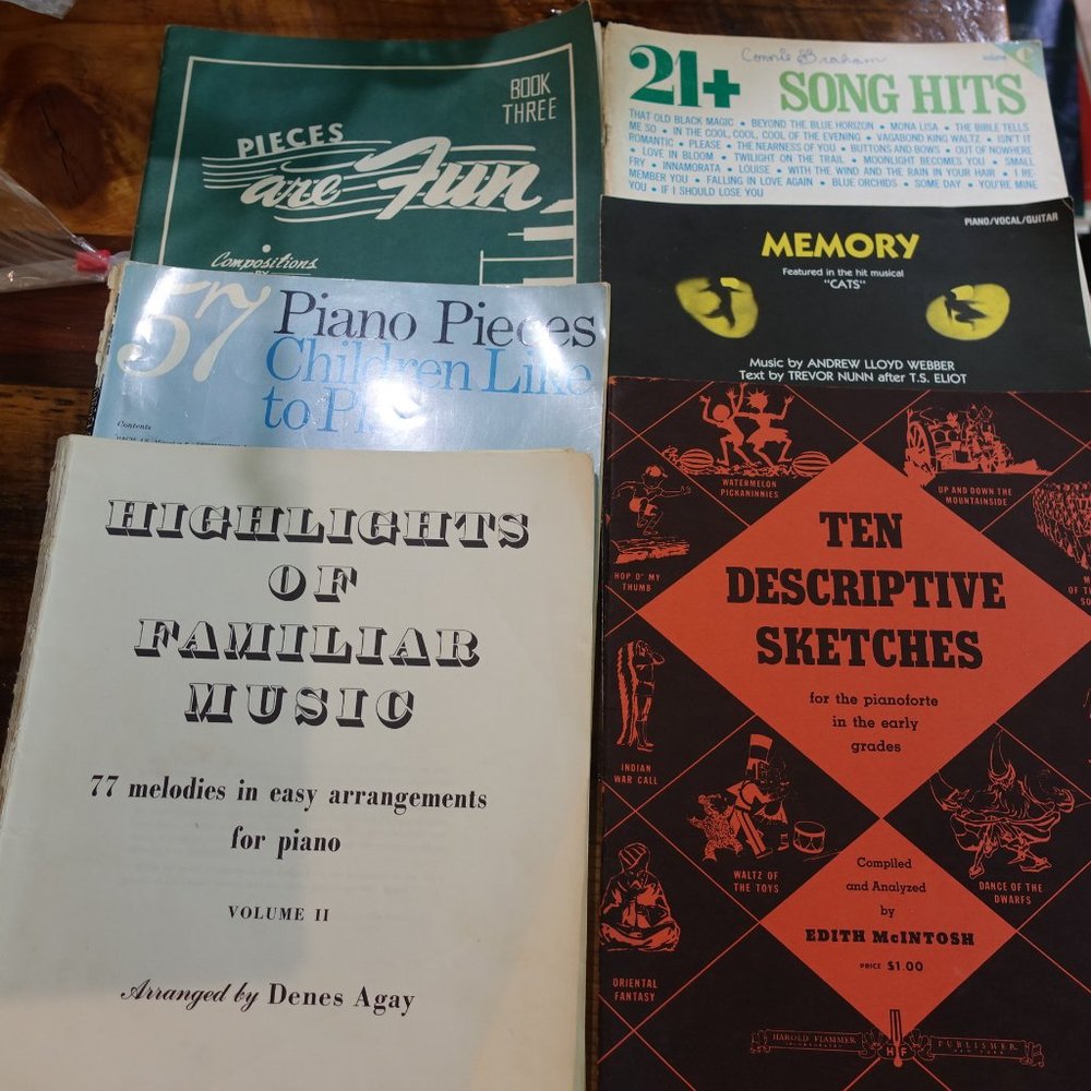 Bundle of Piano Music Books